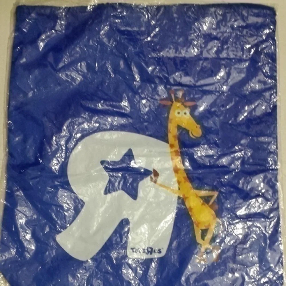 Vintage Toys R Us Geoffrey Drawstring Back Sack